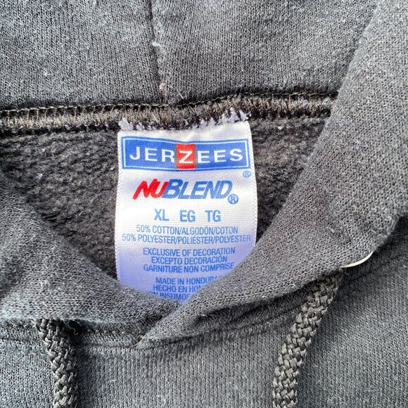 Lil Xan Total Xanarchy Hoody Sweatshirt Black Size XL Artist Music Horror - Picture 7 of 7